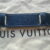 Louis Vuitton Schulterriemen Rutschstopp blau Leder