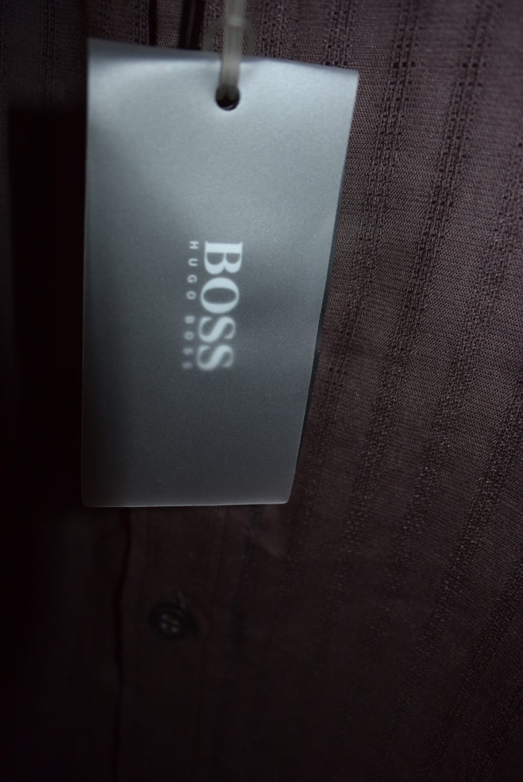 Hugo Boss Männerhemd braun-2651