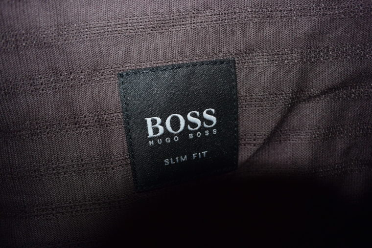 Hugo Boss Männerhemd braun-2649