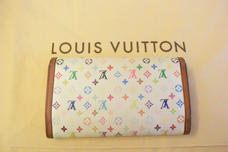 Louis Vuitton Geldbörse International MC weiß-3397