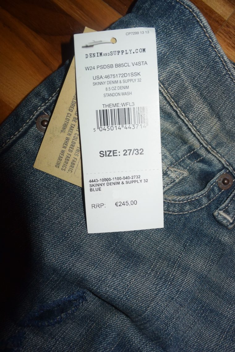 NEU Ralph Lauren Jeans 27/32 -3953