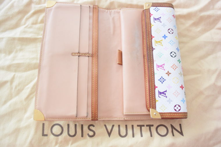 Louis Vuitton Geldbörse Multicolor weiß-4634