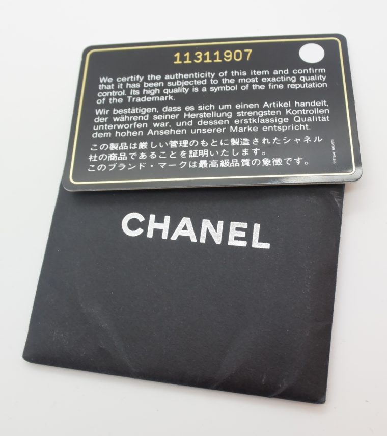 Chanel Tasche schwarz-11535