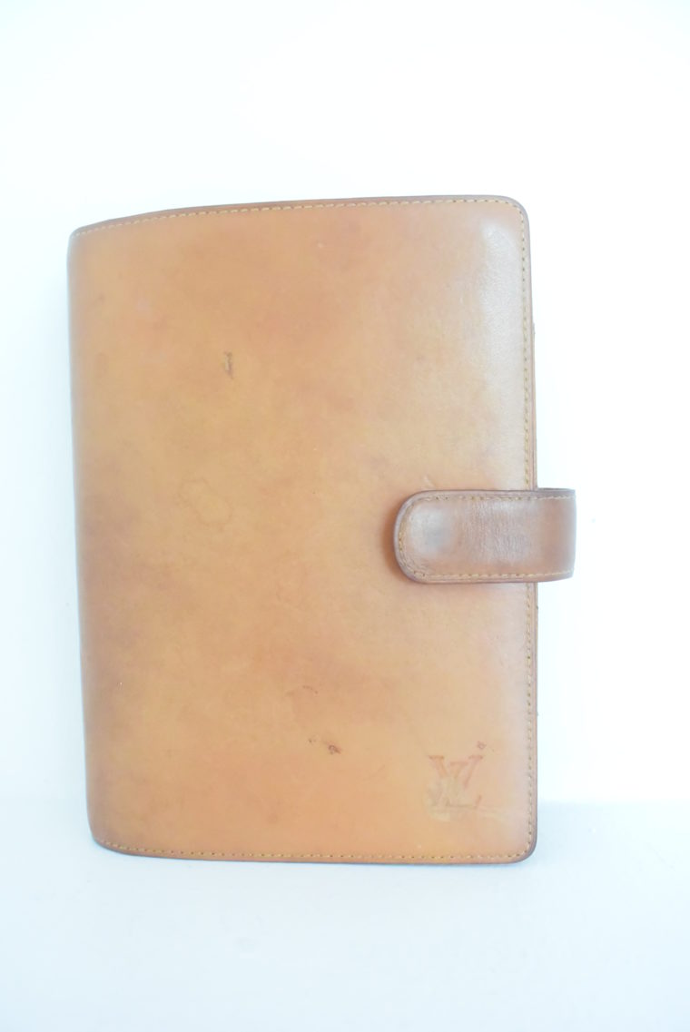 Louis Vuitton Kalender Agenda MM Rindsleder -5502
