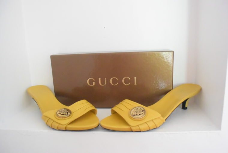 Gucci Pumps gelb 39-6301
