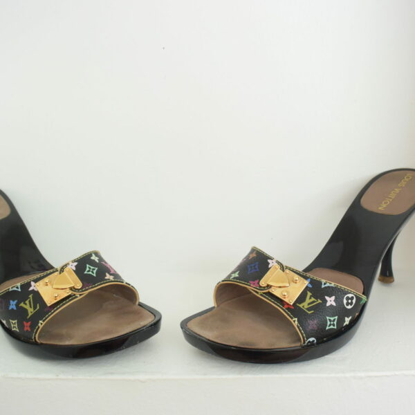 Louis Vuitton Schuhe Pumps multicolor schwarz 37