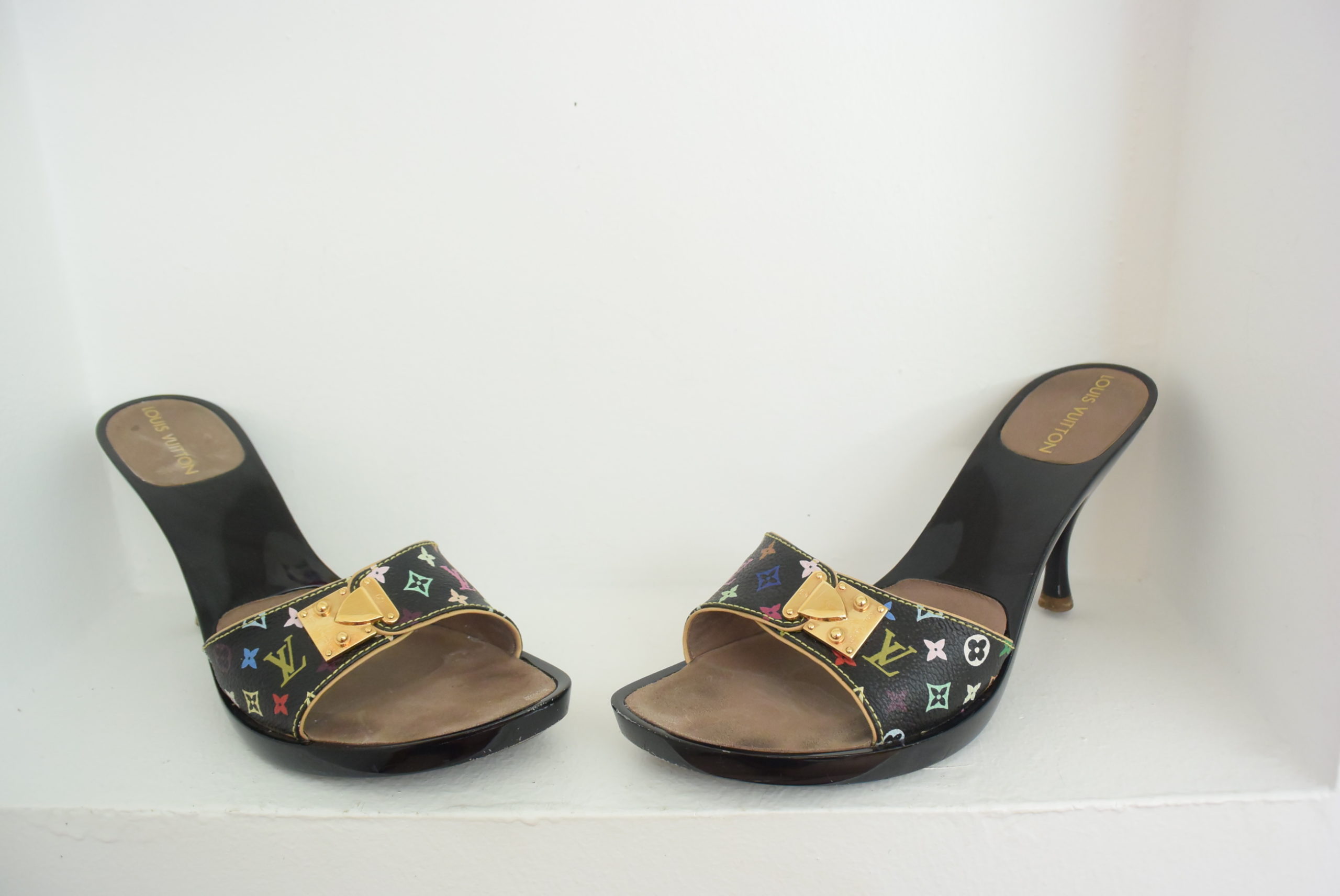 Louis Vuitton Schuhe Pumps multicolor schwarz 37 – Luxus Store