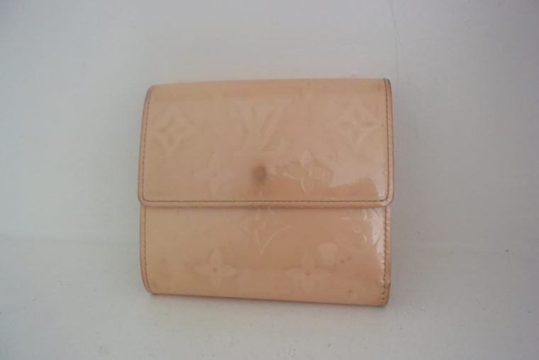 Louis Vuitton Geldbörse Elise Vernis Leder hellbeige-6657