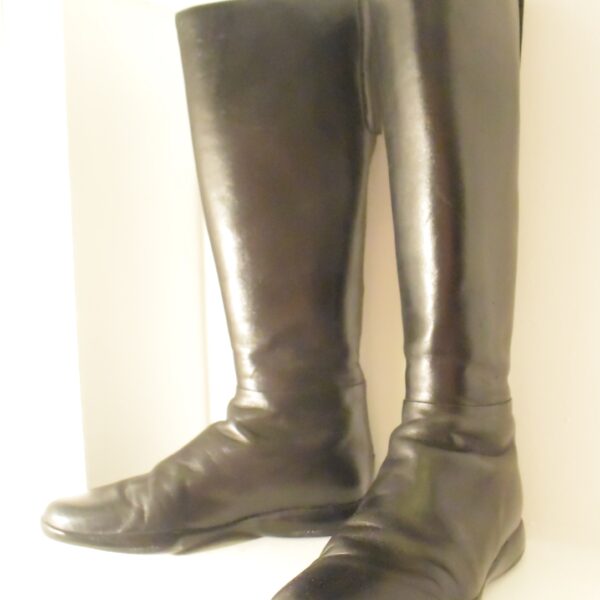 Prada Stiefel Leder Schwarz Gr.36 1/2