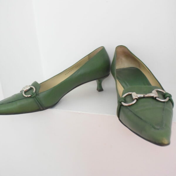 Gucci Schuhe Pumps grün 38 1/2