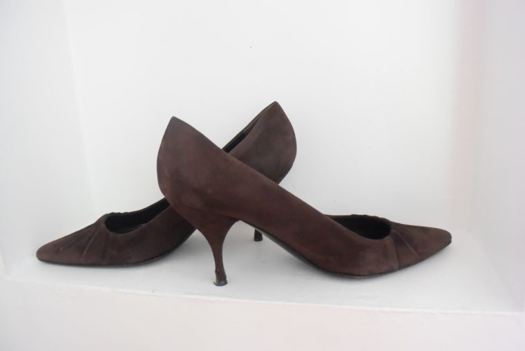 Prada Pumps Wildleder braun 39-6967