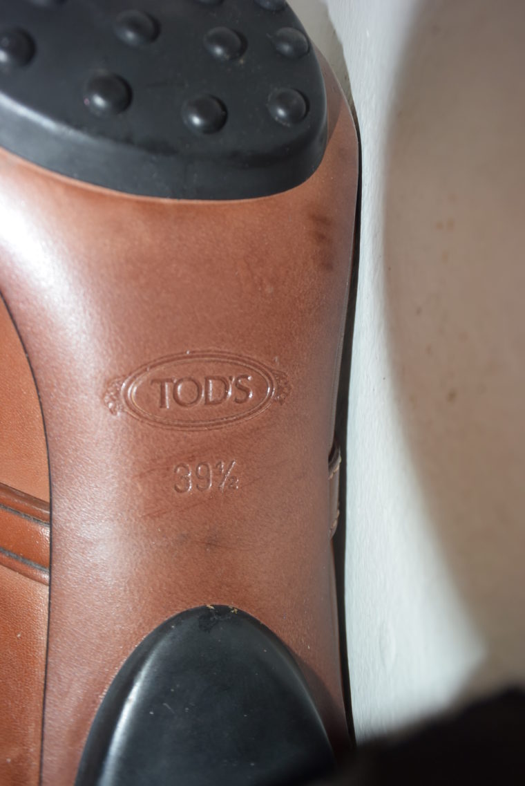Tods Schuhe Pumps Leder braun 39 1/2-6993