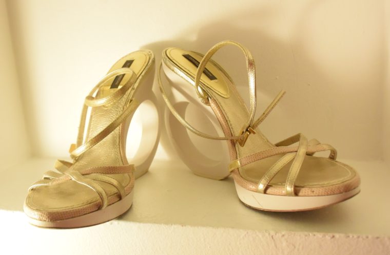 Louis Vuitton Pumps gold 38-7500