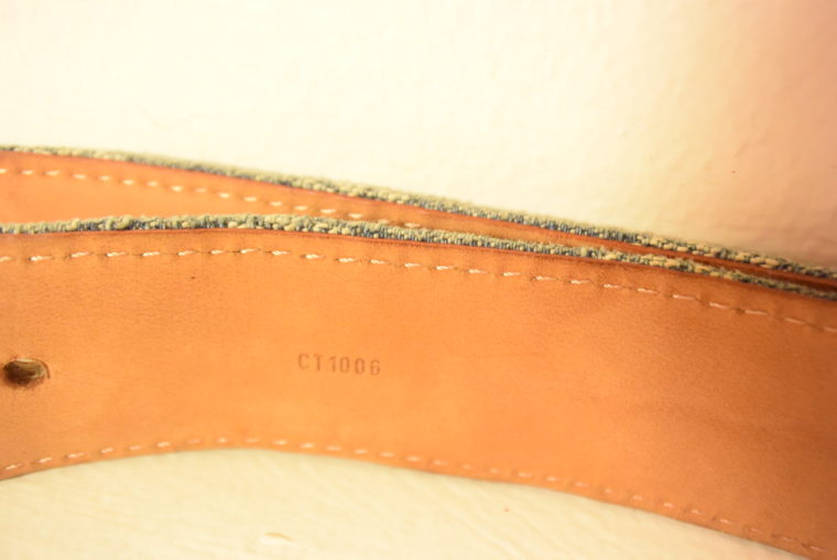 Louis Vuitton Gürtel Denim 100cm-7443