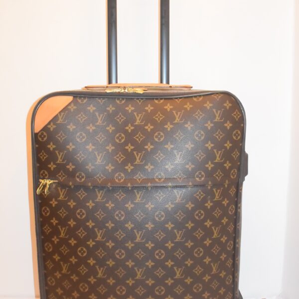 Louis Vuitton Koffer Trolley Pegase 70 Monogram Canvas Braun