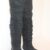 Prada Stiefel Leder hoch schwarz 36