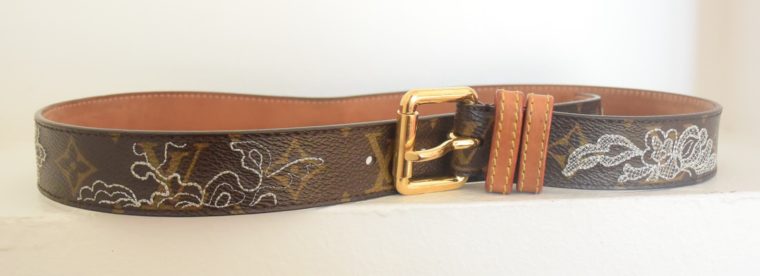 Louis Vuitton Gürtel Dentelle Monogram Canvas 80cm-9255