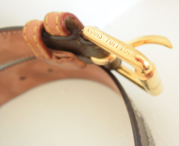 Louis Vuitton Gürtel Dentelle Monogram Canvas 80cm-9252