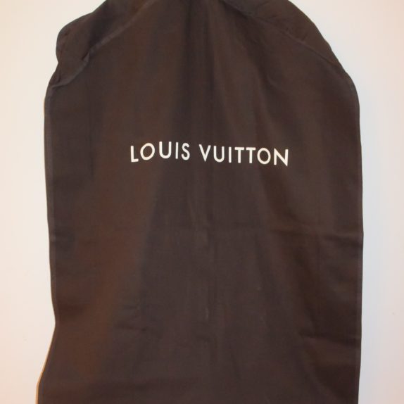 Louis Vuitton Kleidersack braun Stoff lang
