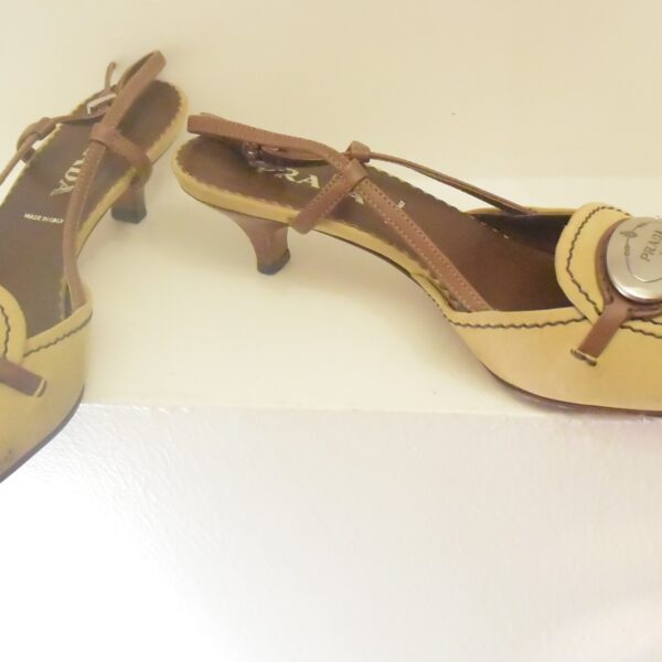 Prada Pumps Wildleder beige 36
