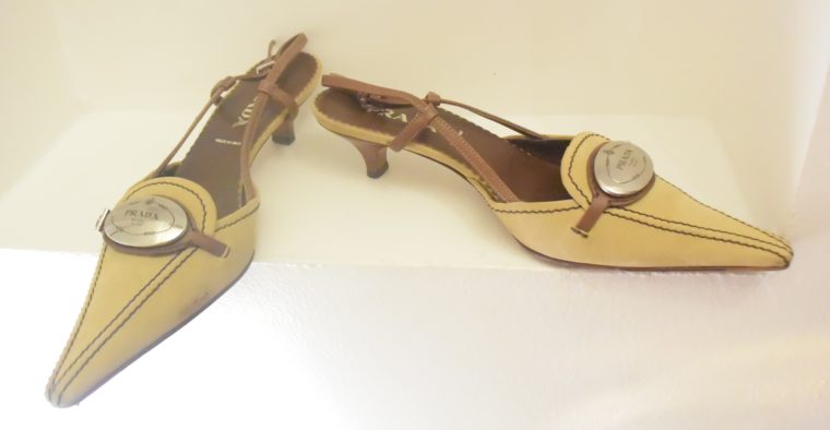Prada Pumps Wildleder beige 36-0