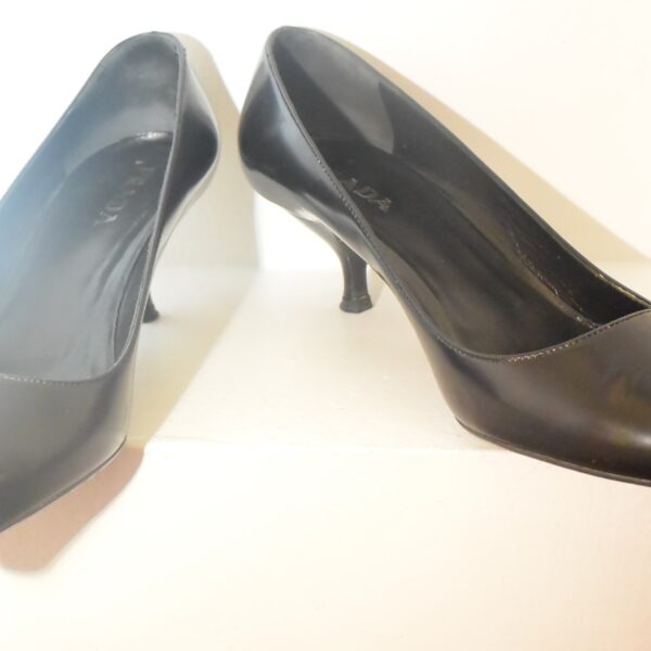 Prada Pumps Leder Schwarz Gr.36 1/2