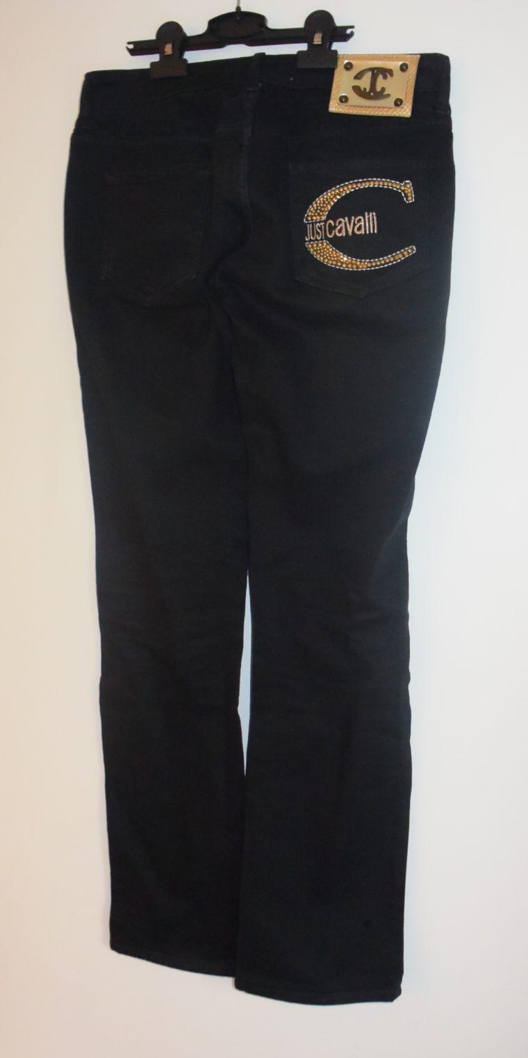 Cavalli Hose Jeans schwarz 27-0