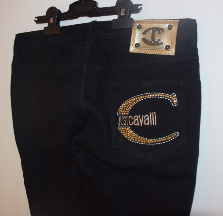 Cavalli Hose Jeans schwarz 27-10877