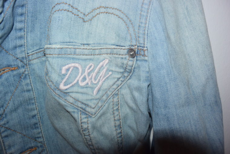 D&G Jacke Jeansjacke blau 36-10895
