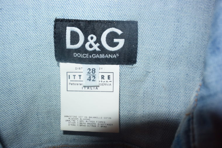 D&G Jacke Jeansjacke blau 36-10904