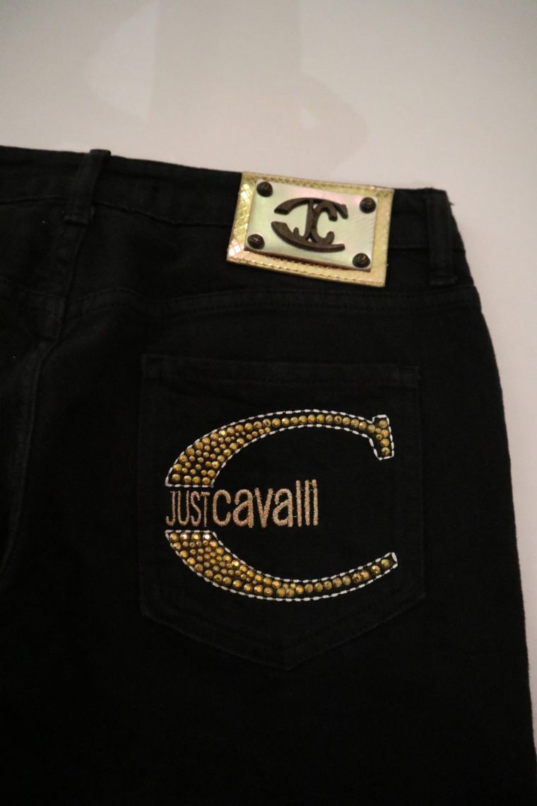 Cavalli Hose Jeans schwarz 27-14718