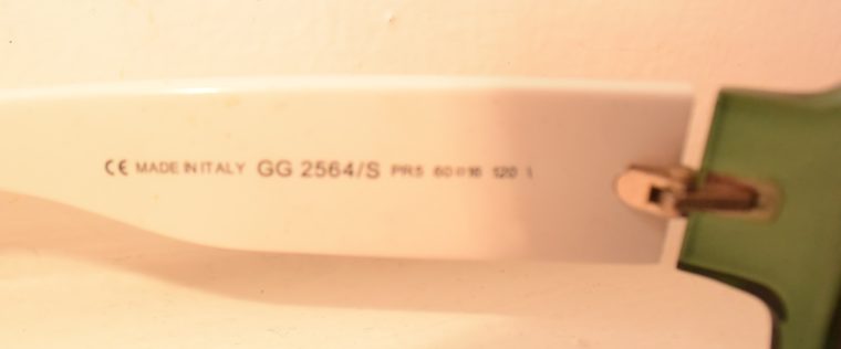 Gucci Sonnenbrille grün weiß-11231