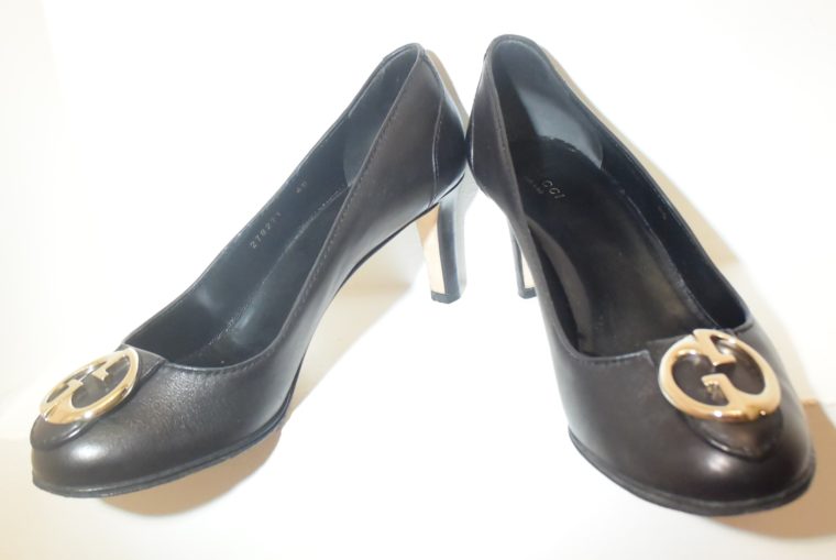 Gucci Pumps Leder schwarz 40-0