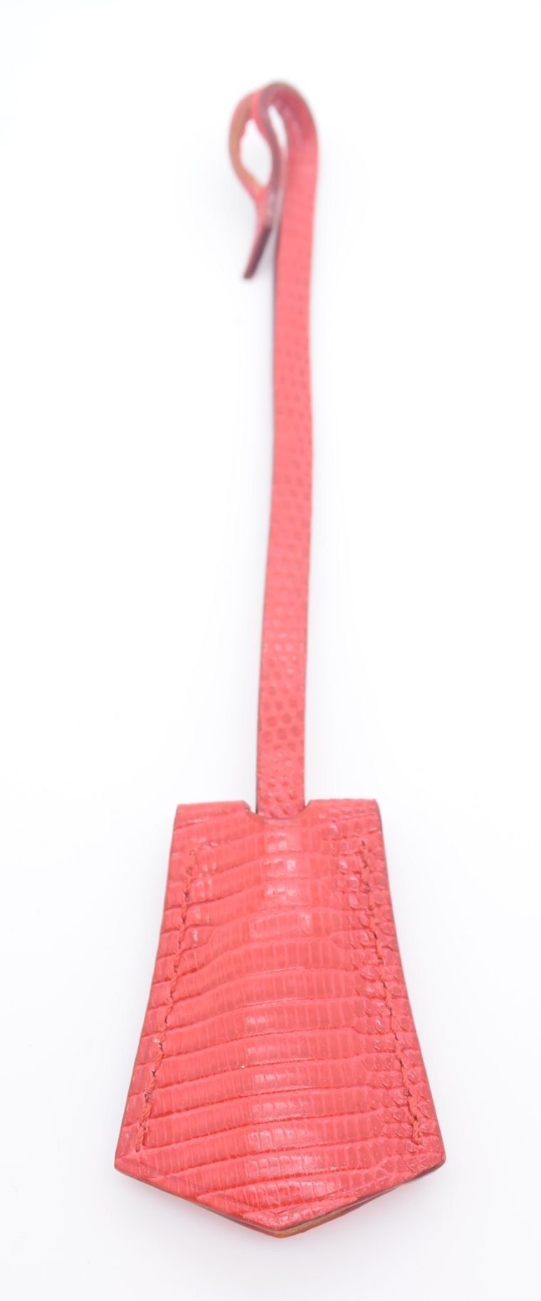 Louis Vuitton Schlüsselglocke rot aus Echsenleder-0