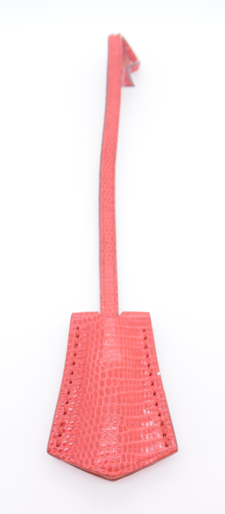 Louis Vuitton Schlüsselglocke rot aus Echsenleder-11849