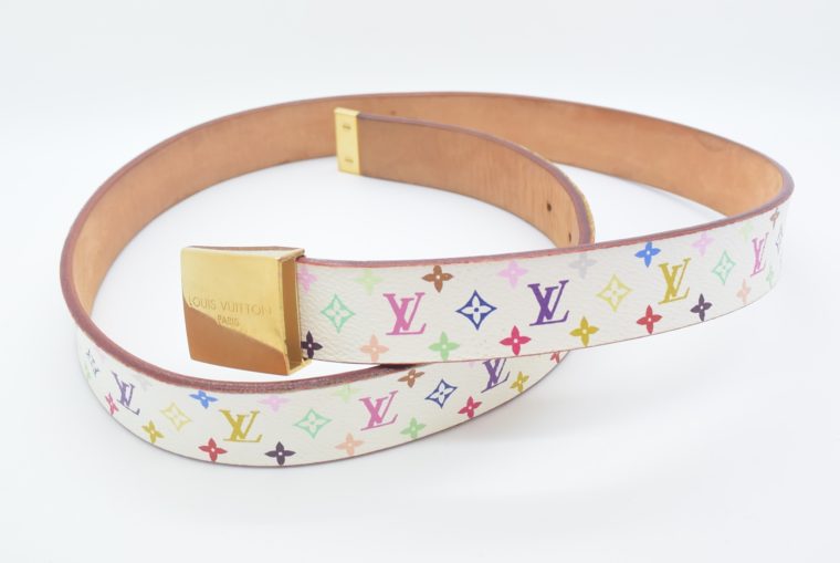 Louis Vuitton Gürtel Multicolor weiß-0