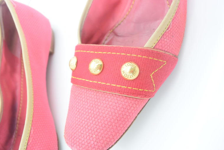 Louis Vuitton Ballerinas 38 pink rosa-11882