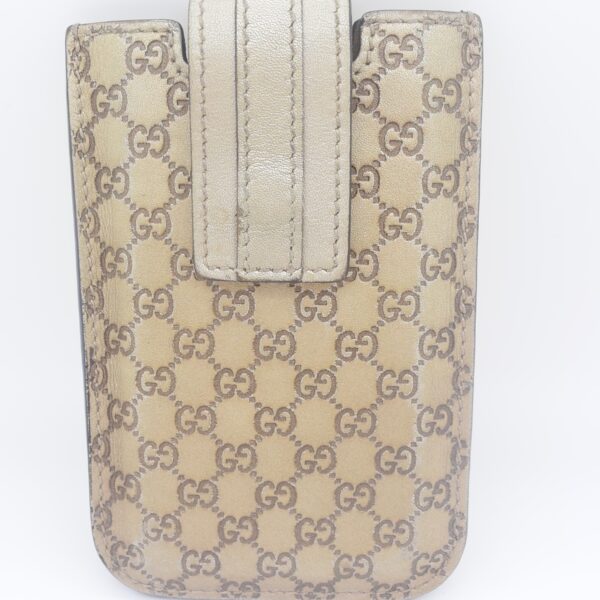 Gucci Handyetui beige gold