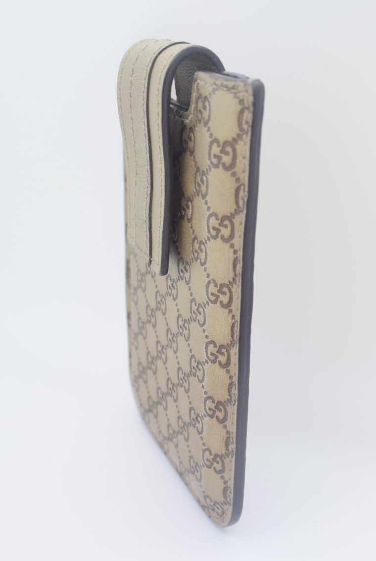 Gucci Handyetui beige gold-11885