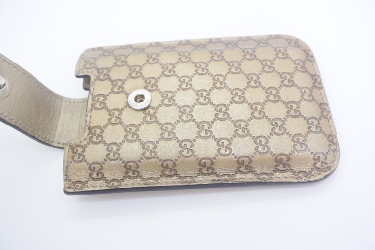 Gucci Handyetui beige gold-11891