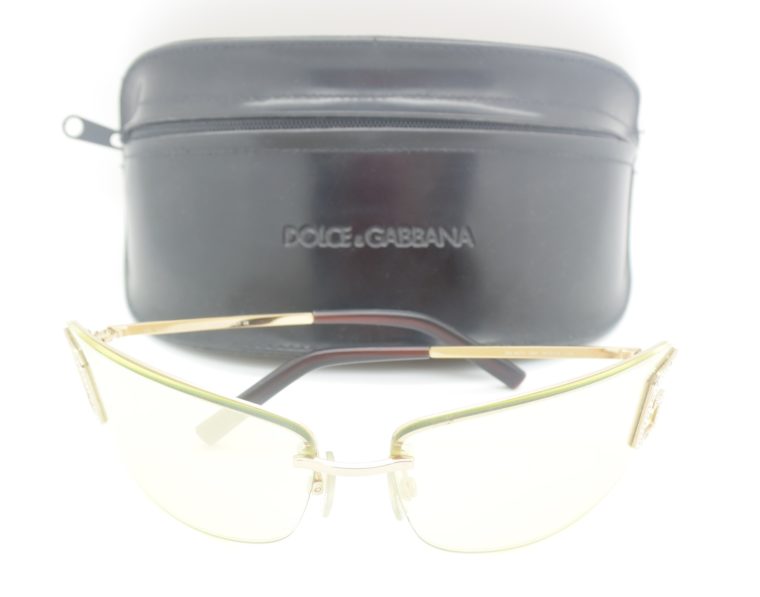 Dolce & Gabbana Sonnenbrille D&G silber inklusive Etui-11993