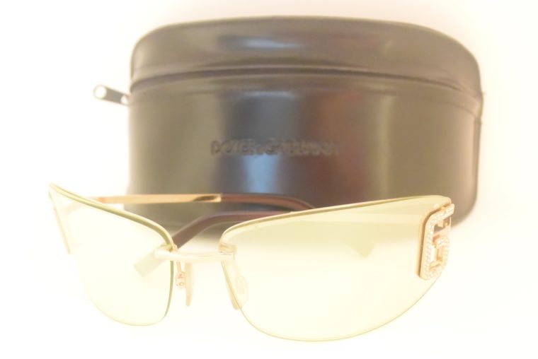 Dolce & Gabbana Sonnenbrille D&G silber inklusive Etui-11994