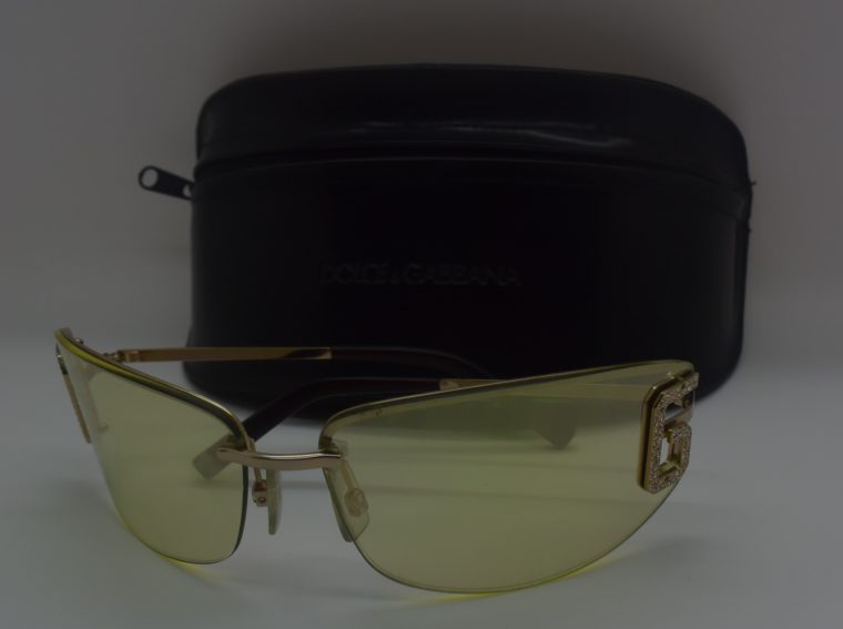 Dolce & Gabbana Sonnenbrille D&G silber inklusive Etui-11995
