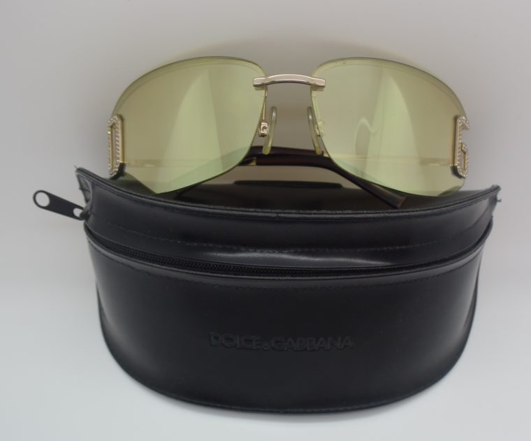 Dolce & Gabbana Sonnenbrille D&G silber inklusive Etui-11998