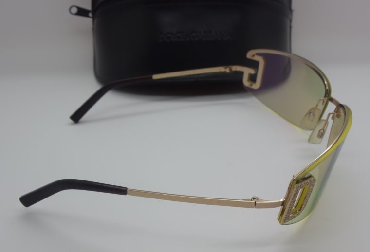 Dolce & Gabbana Sonnenbrille D&G silber inklusive Etui-11999
