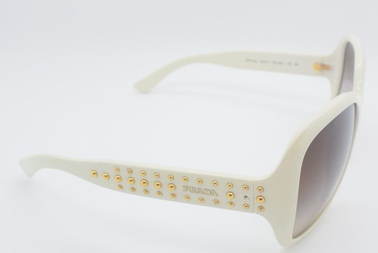 Prada Sonnebrille weiss-12023