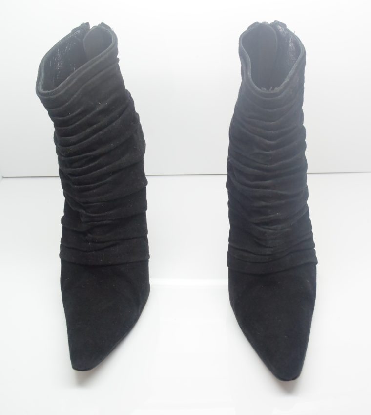 Manolo Blahnik Stiefel Stiefletten schwarz 37-12395