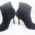 Manolo Blahnik Stiefel Stiefletten schwarz 37