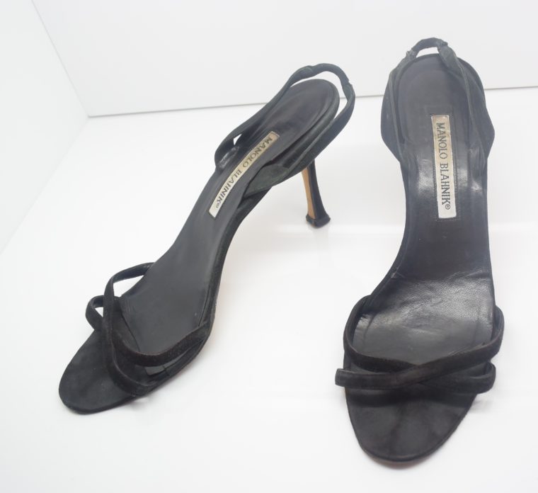 Manolo Blahnik Schuhe Pumps schwarz 37-0