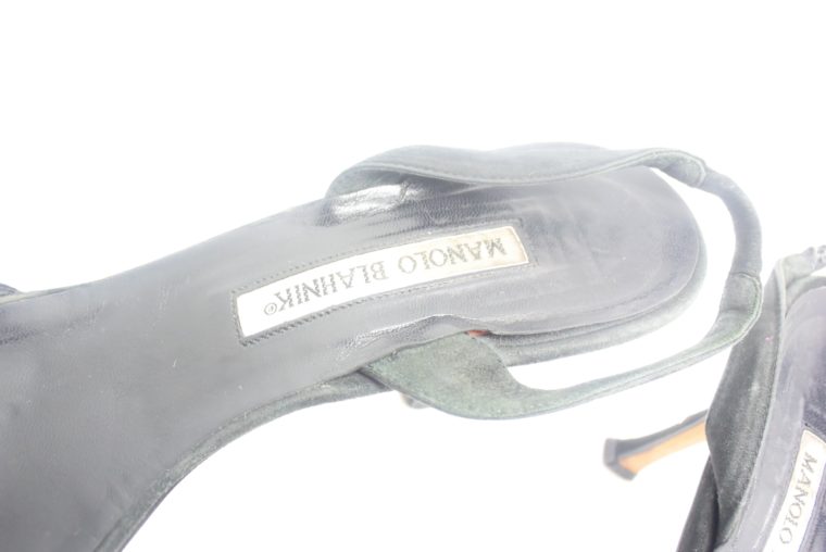 Manolo Blahnik Schuhe Pumps schwarz 37-12410